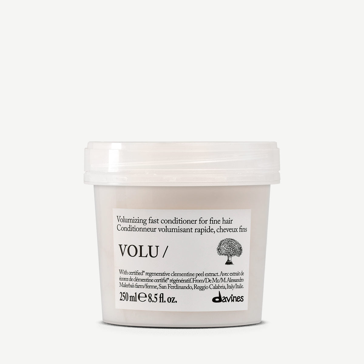 Davines VOLU Conditioner - Acondicionador voluminizador rápido para cabellos finos