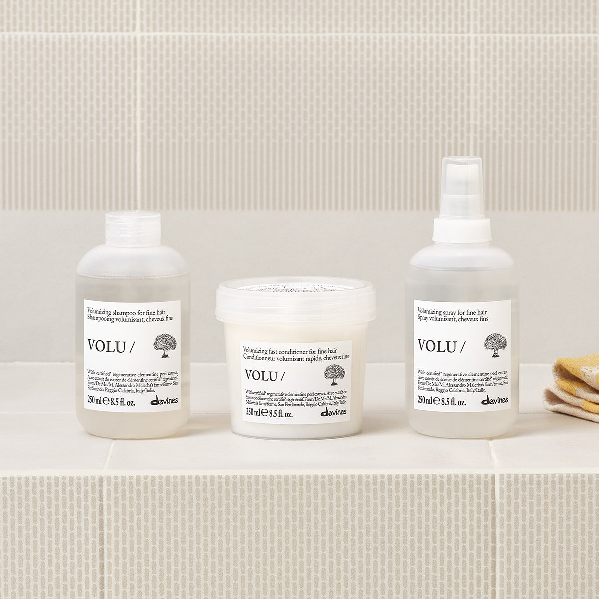 Davines VOLU Hair Mist - Spray voluminizador para cabellos finos