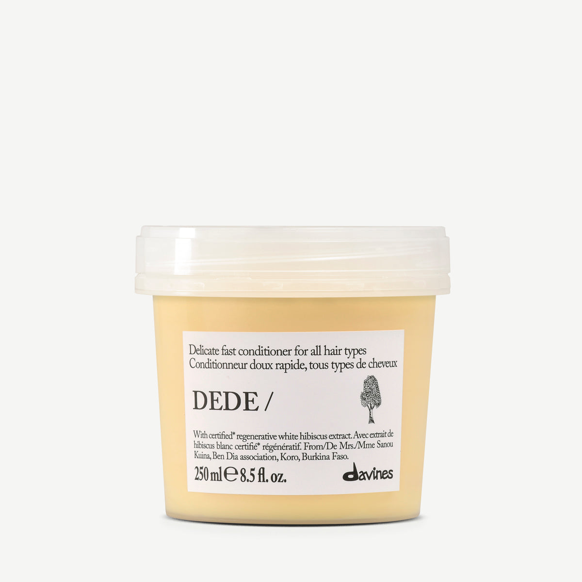 Davines DEDE Conditioner - Acondicionador ligero para todo tipo de cabello, diseñado para brindar un cuidado rápido y delicado.