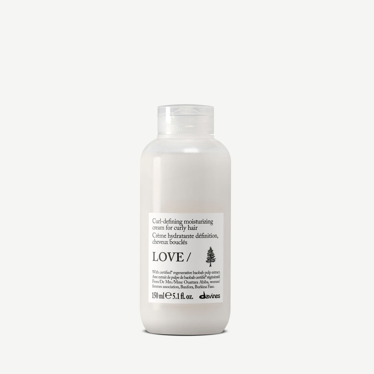 Davines LOVE CURL Cream - Crema hidratante definidora de rizos para cabello rizado y ondulado