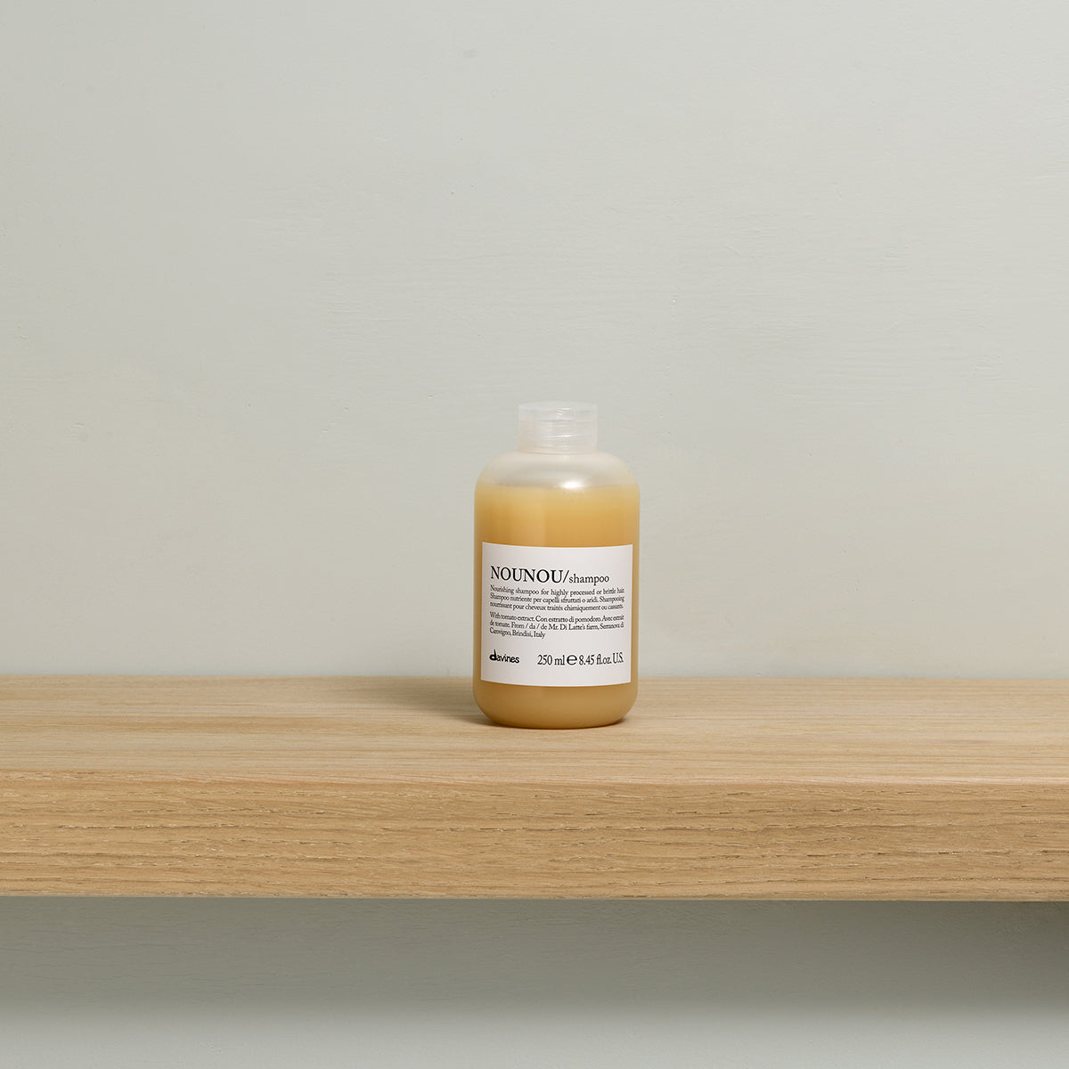 Davines NOUNOU Shampoo - Shampoo nutritivo para cabello maltratado.