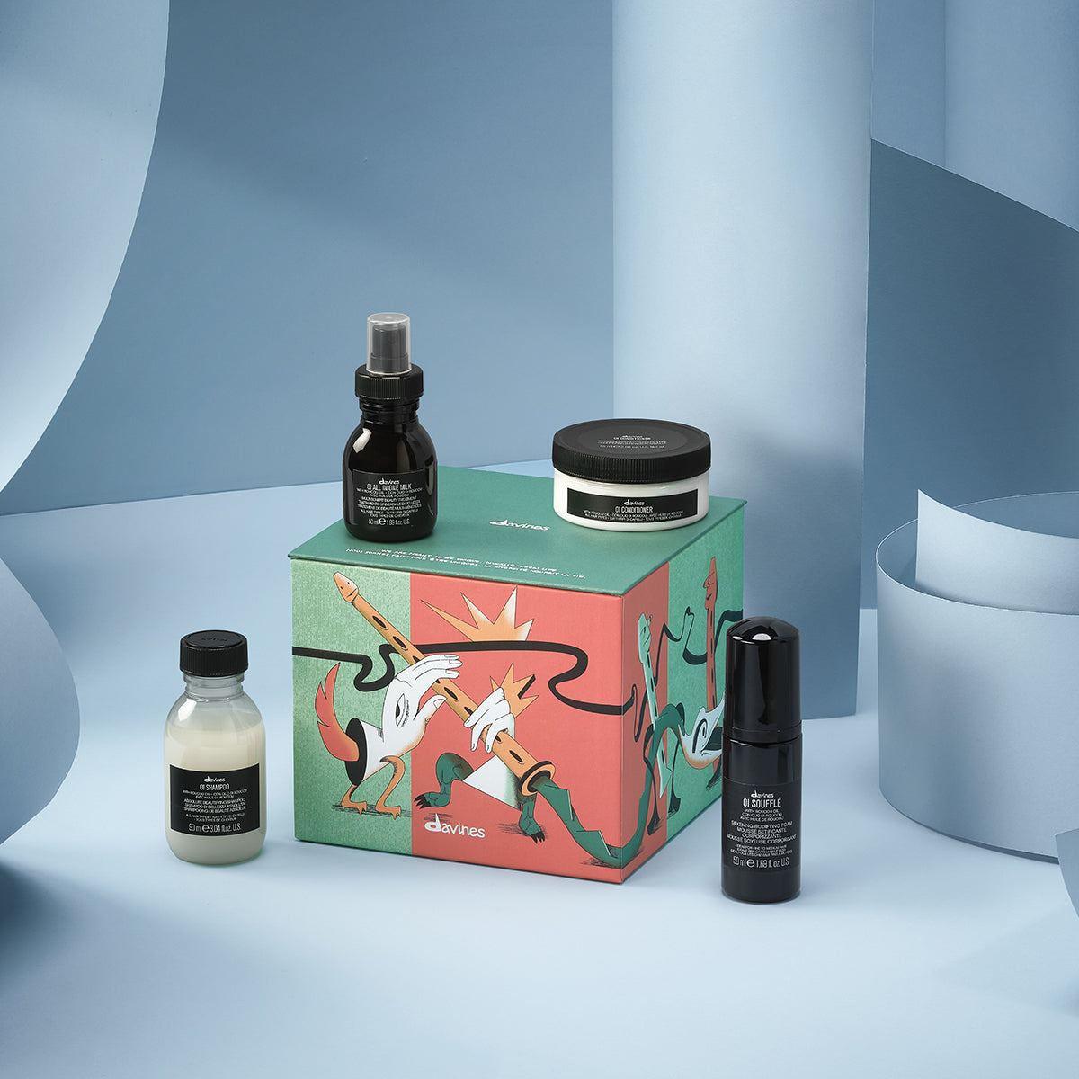 Discovery Kit: Six Little Brothers El set de belleza extraordinario perfecto para aportar un brillo espectacular y realzar la belleza del cabello. Davines