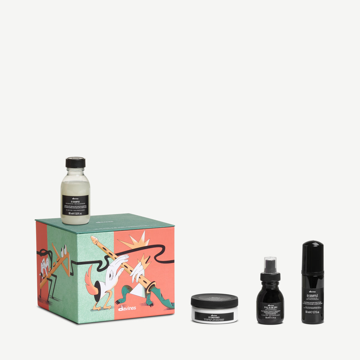 Discovery Kit: Six Little Brothers El set de belleza extraordinario perfecto para aportar un brillo espectacular y realzar la belleza del cabello. 1 kit Davines