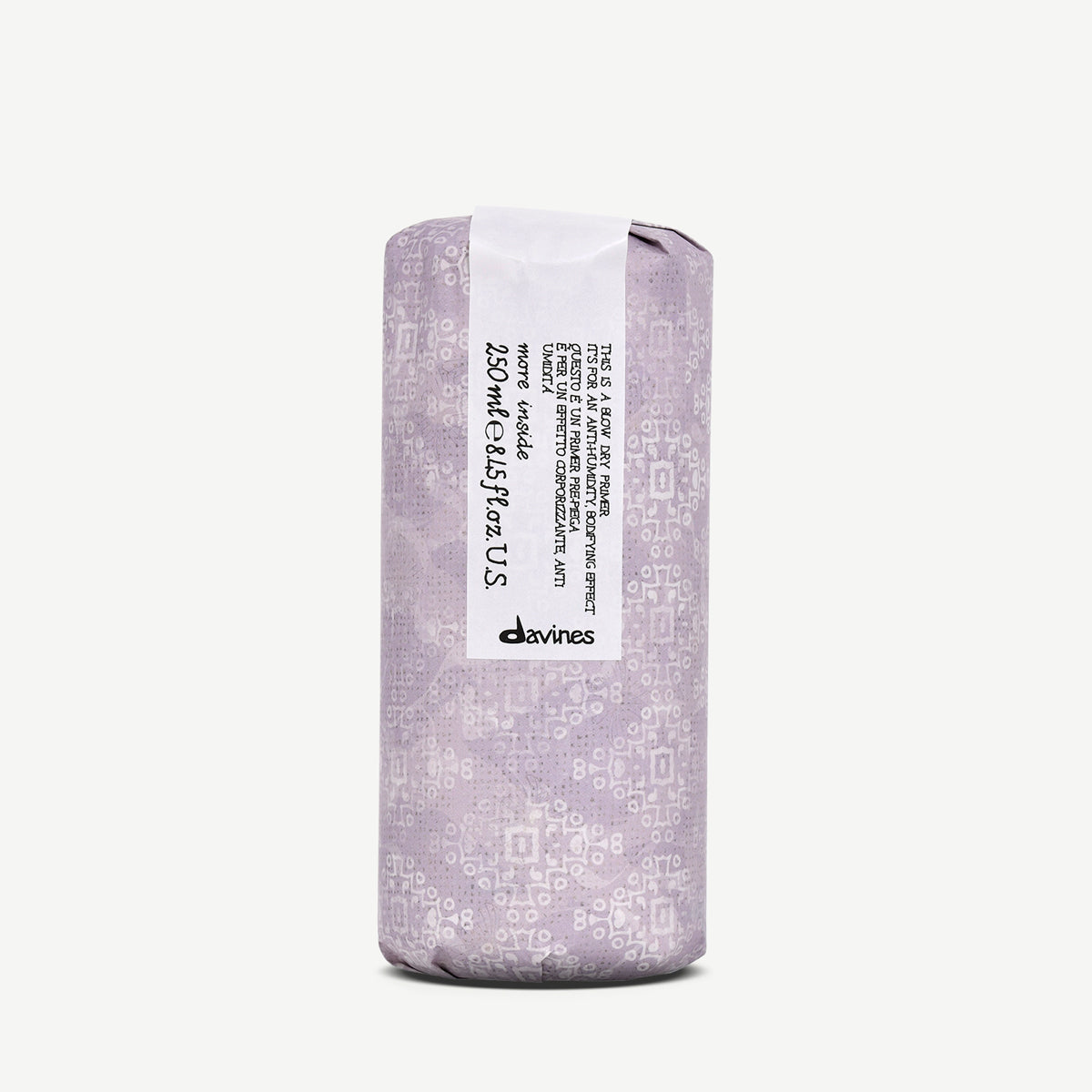 Davines This is a Primer - Leave-in cremoso, anti-humedad, que prepara el cabello y aporta una mayor duración al peinado de forma natural.