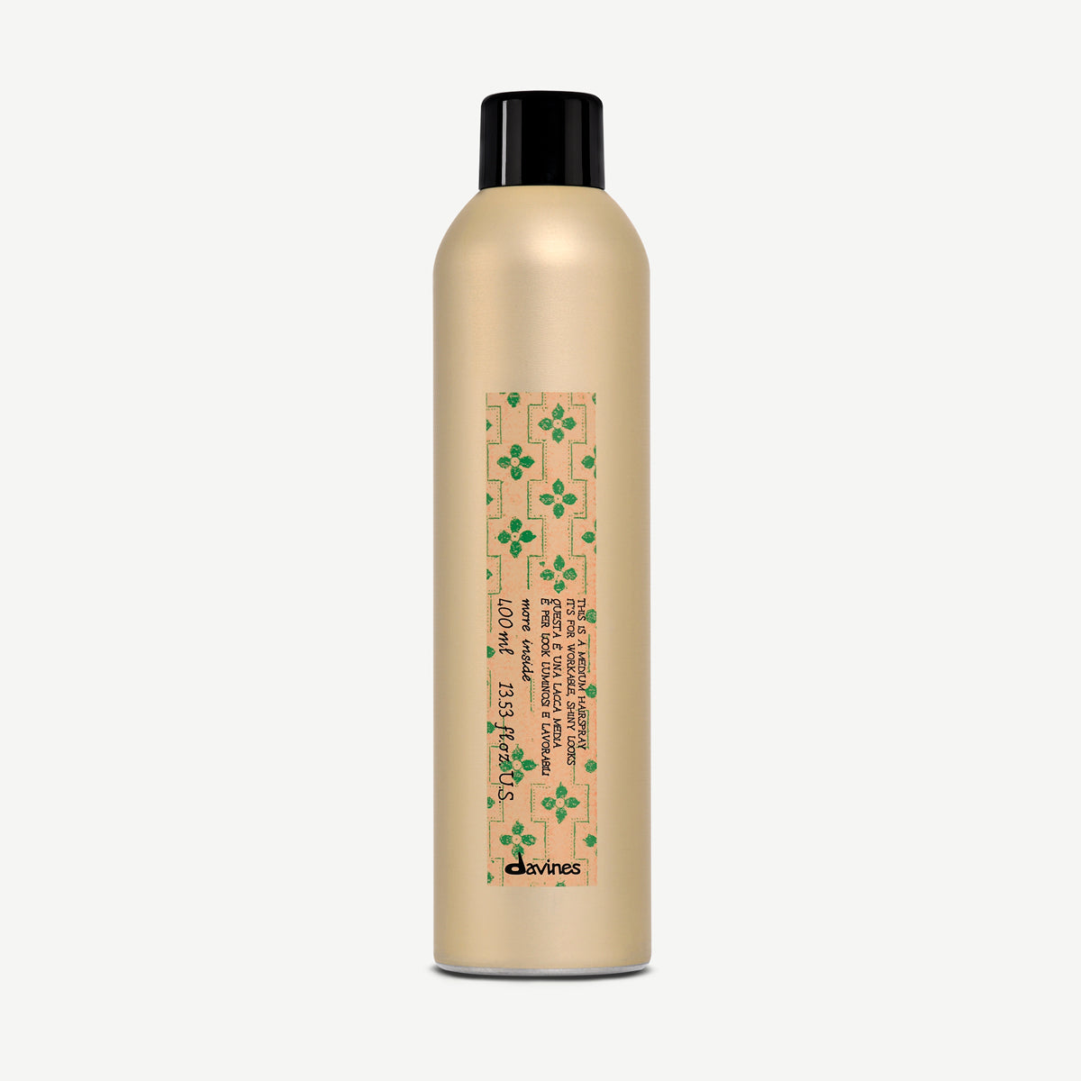 Davines This a Medium Hairspray - Spray de fijación para looks suaves y moldeables sucesivamente.