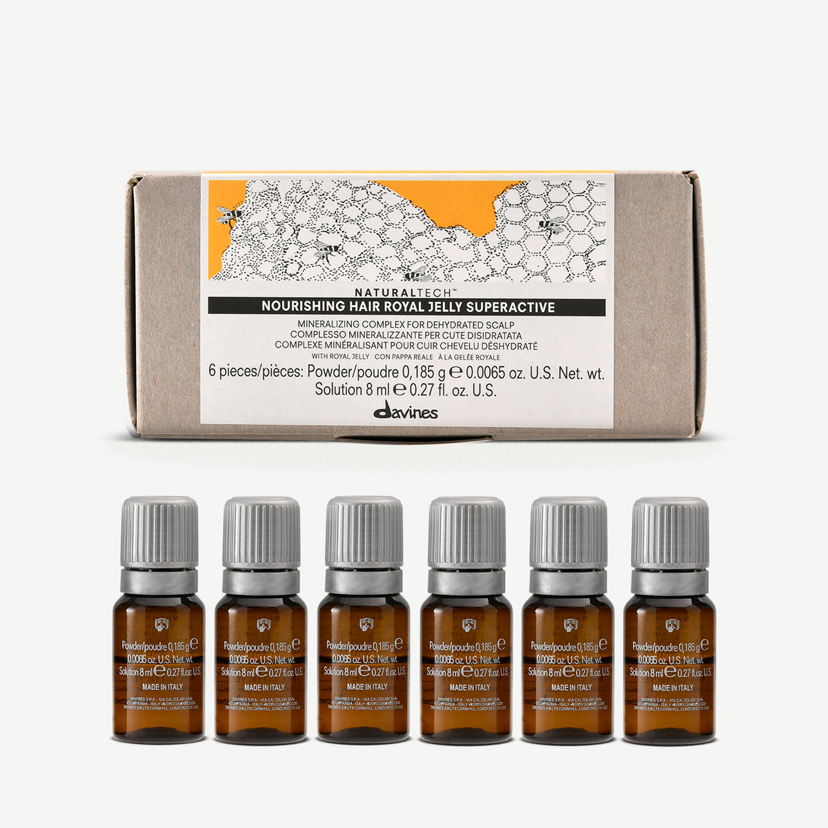 NOURISHING Hair Royal Jelly Superactive 1  Davines