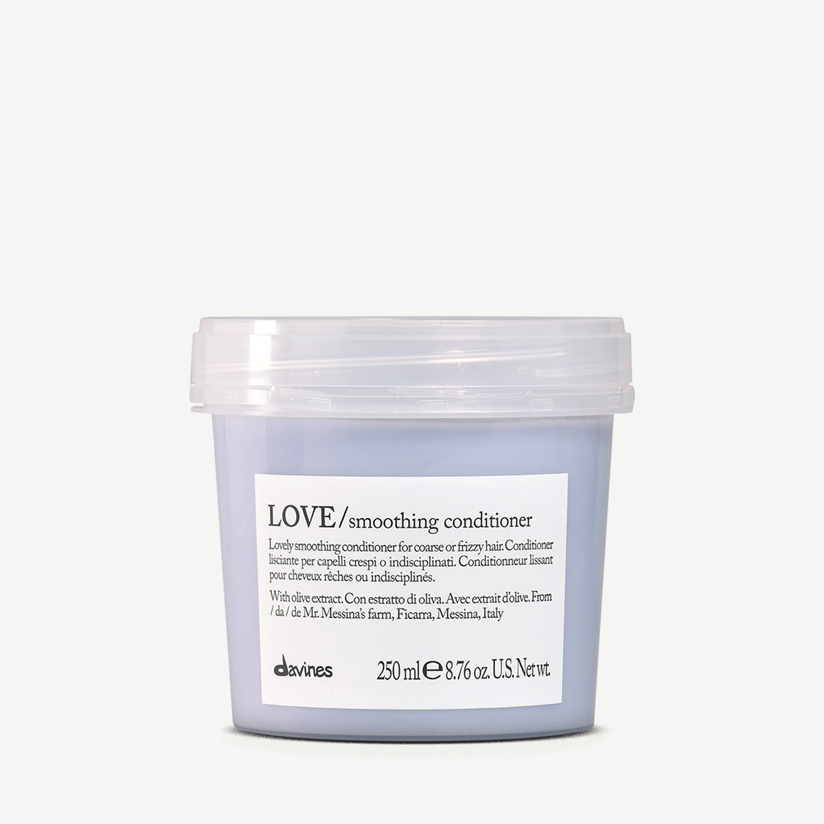 Davines LOVE Smoothing Conditioner - Acondicionador para cabello indisciplinado o con frizz.