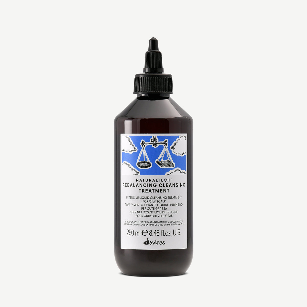 Davines REBALANCING Cleansing Treatment - Tratamiento para cuero cabelludo con hiperproducción sebácea.