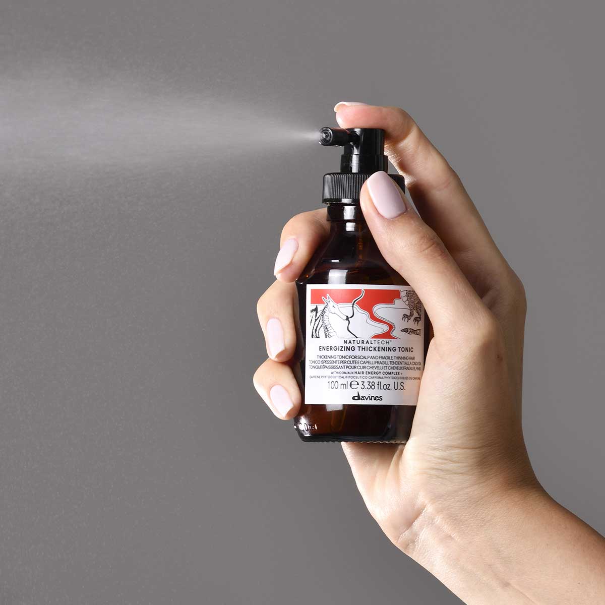 Davines ENERGIZING Thickening Tonic - Tónico densificante para cuero cabelludo y cabello frágil y con tendencia a la caída.