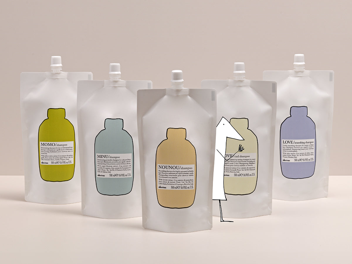 Nuevos Pouches Refill Essential Haircare