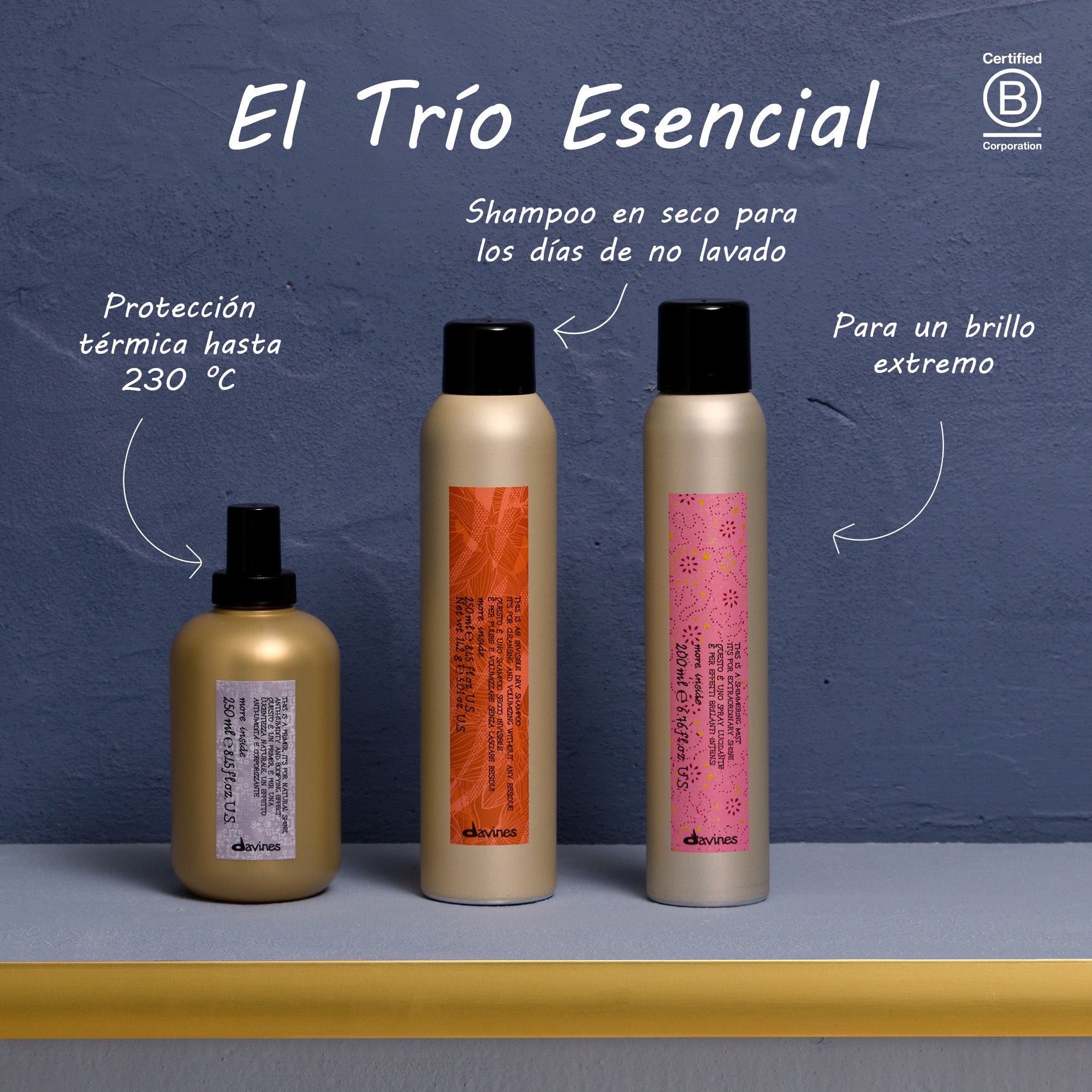 
Davines This is a Primer - Leave-in cremoso, anti-humedad, que prepara el cabello y aporta una mayor duración al peinado de forma natural.