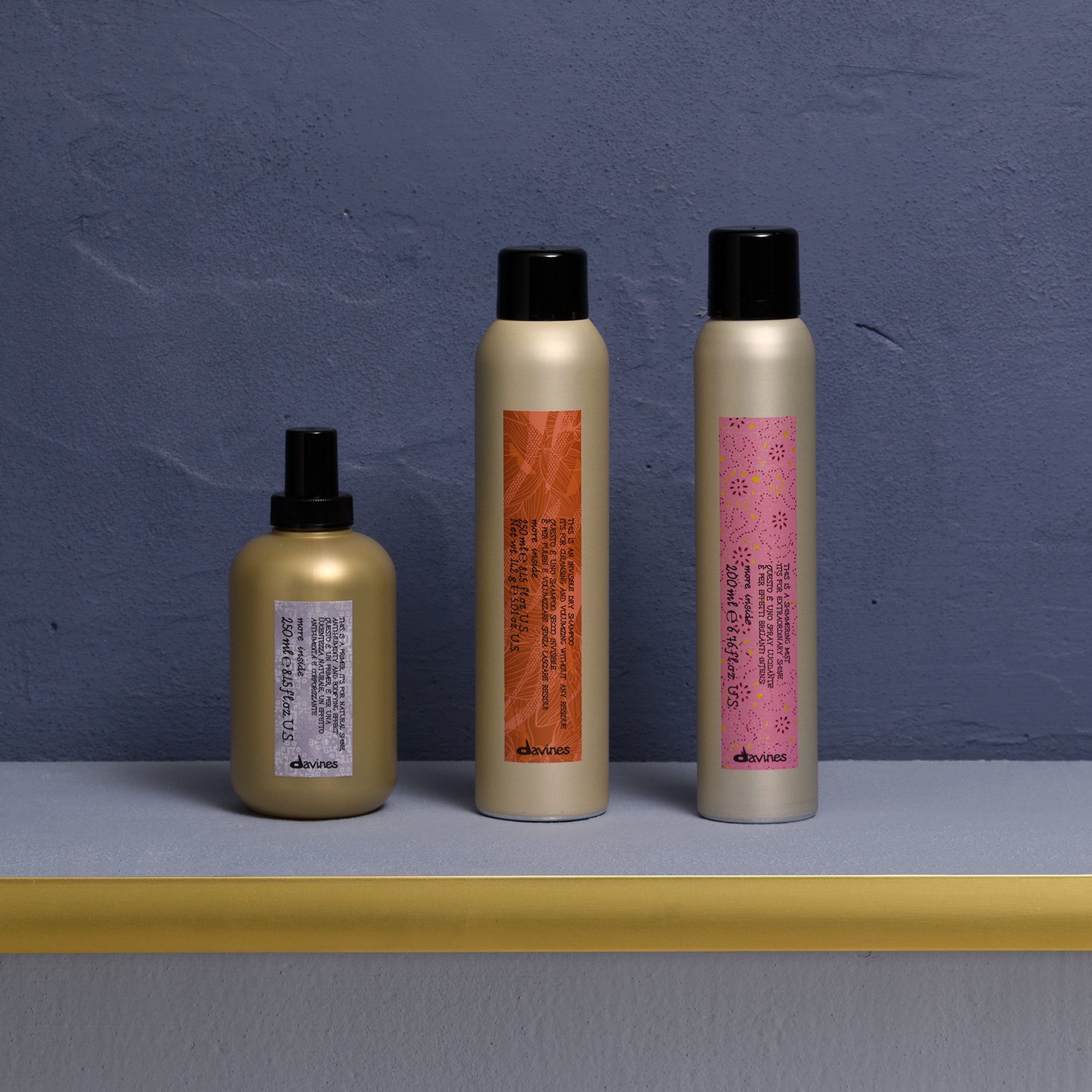 
Davines This is a Primer - Leave-in cremoso, anti-humedad, que prepara el cabello y aporta una mayor duración al peinado de forma natural.
